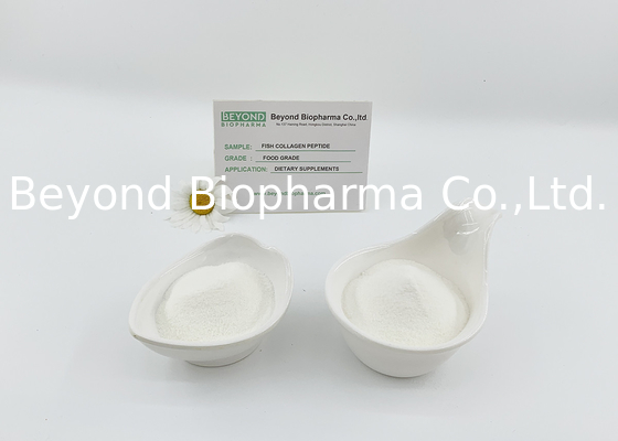 A solubilidade alta do pó Hydrolyzed do colagênio dos peixes é boa para a beleza da pele