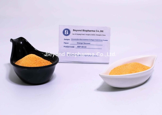 O contrato de produção do suplemento dietético para o sólido Flavored laranja do colagênio bebe o pó